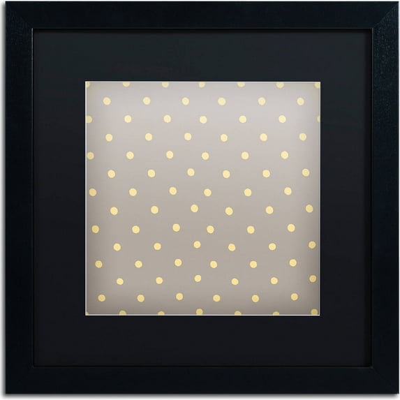 Trademark Fine Art "English Garden III" Canvas Art by Color Bakery, Black Matte, Black Frame