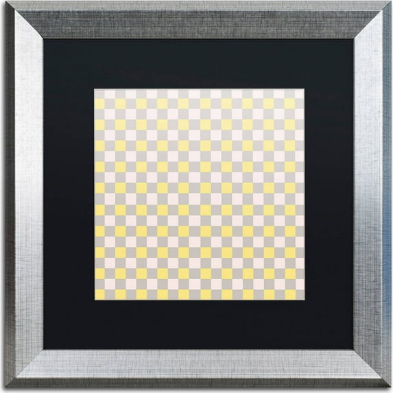 Trademark Fine Art "English Garden IV" Canvas Art by Color Bakery, Black Matte, Silver Frame