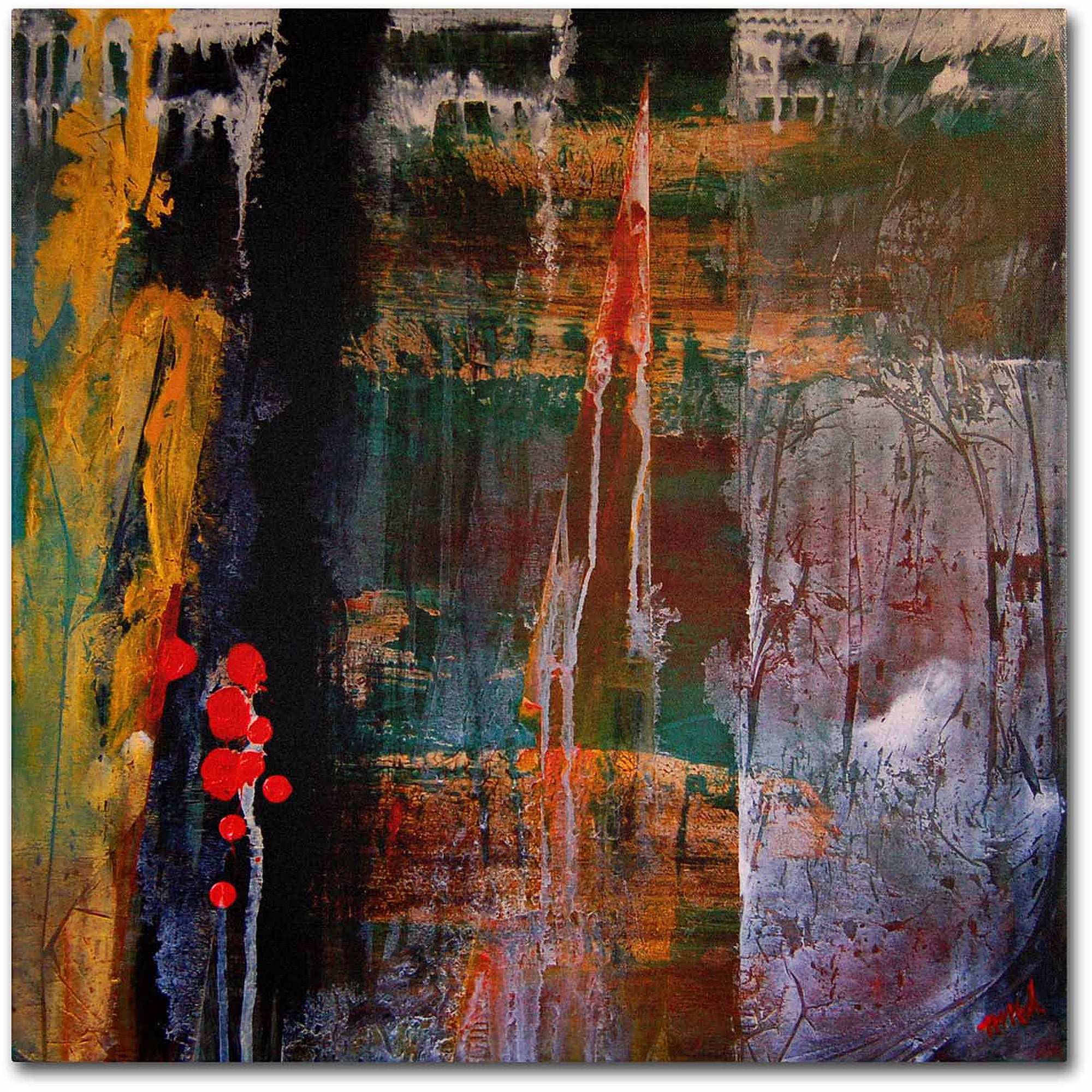 Trademark Fine Art "Entitled" Canvas Art by Nicole Dietz