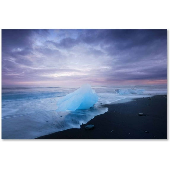 Trademark Fine Art 'Ephemeral Blue' Canvas Art by Philippe Sainte-Laudy