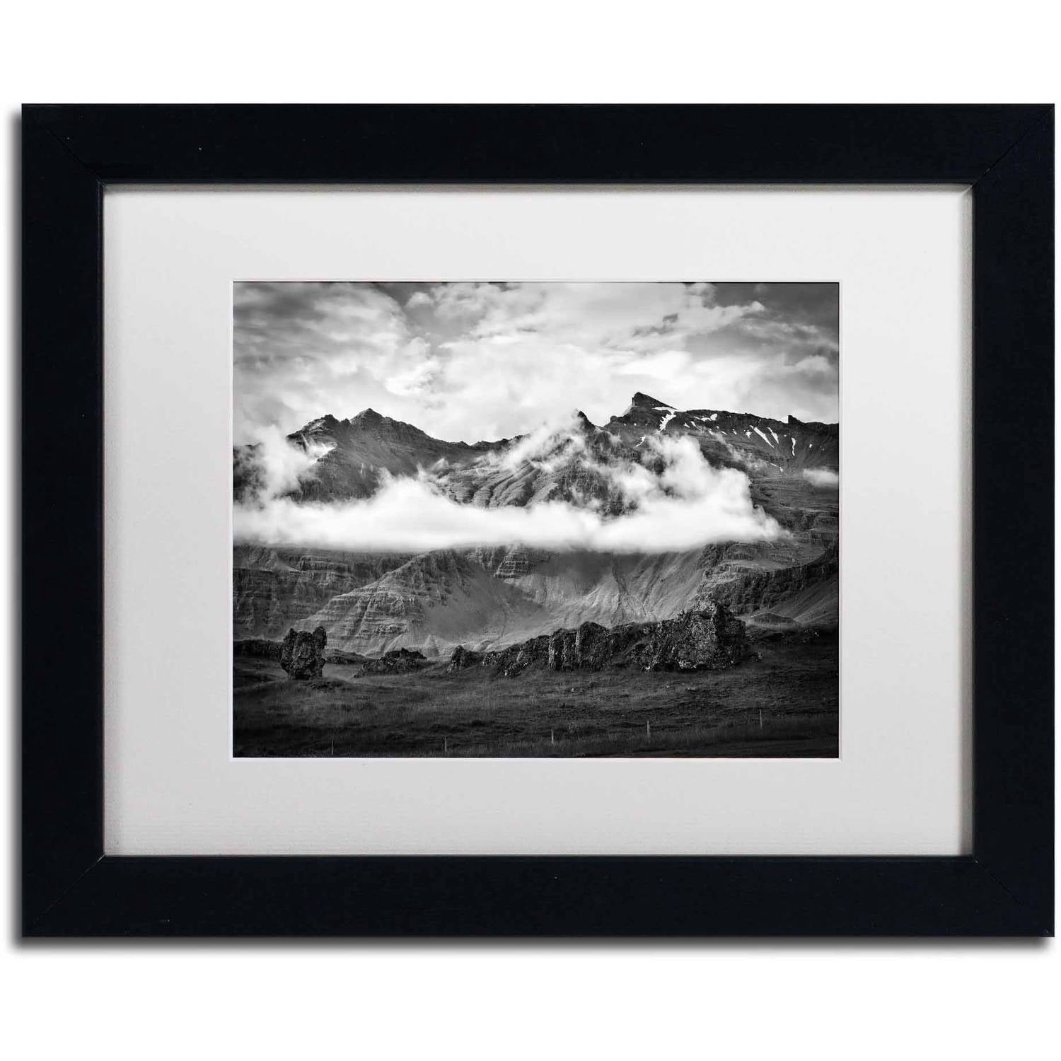 Trademark Fine Art 'Ephemeral' Canvas Art by Philippe Sainte-Laudy, White Matte, Black Frame