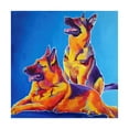 thumbnail image 1 of Trademark Fine Art 'Erin And Eiko' Canvas Art by DawgArt, 1 of 3