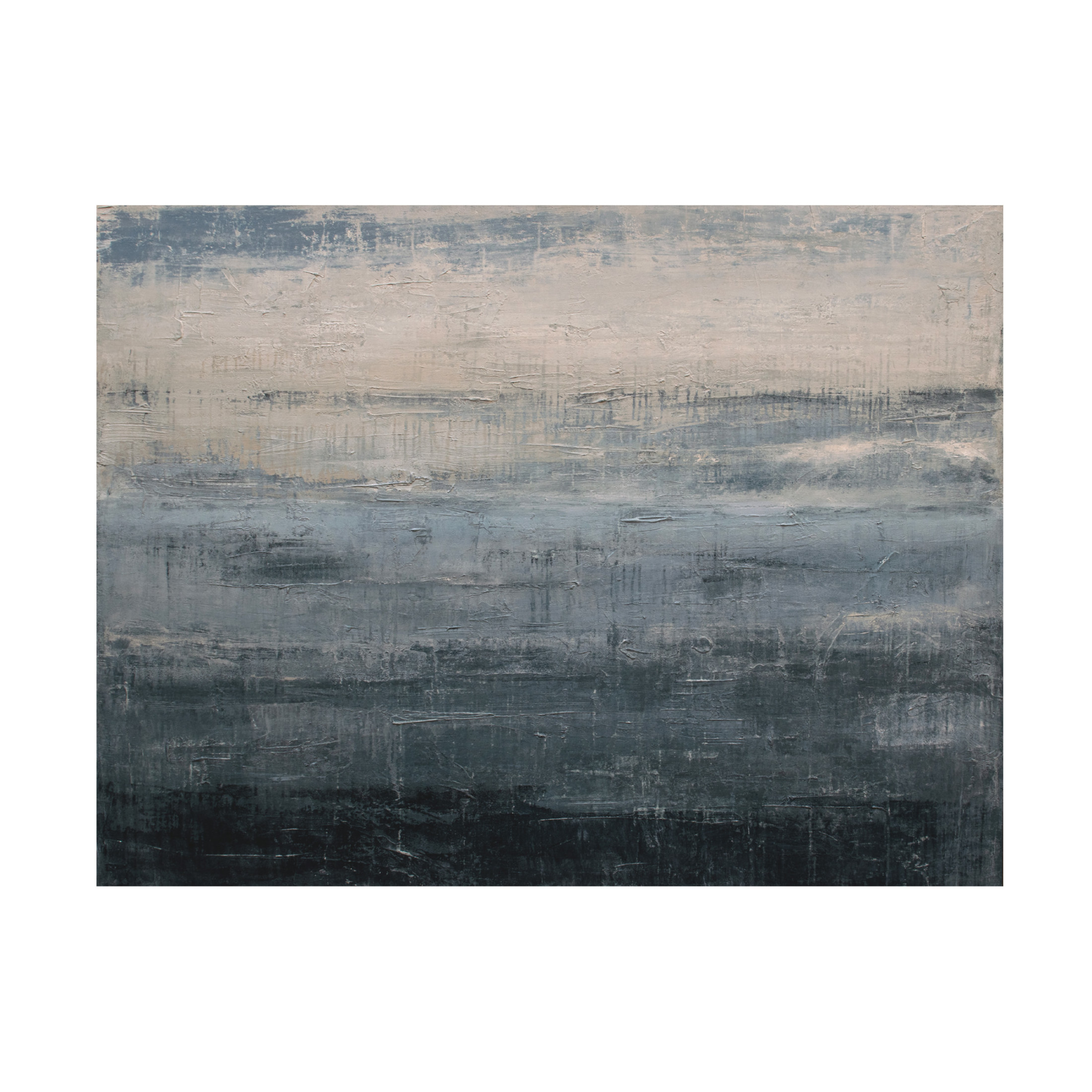 Trademark Fine Art Erin Ashley  Deep Sea Horizon Canvas Wall Art