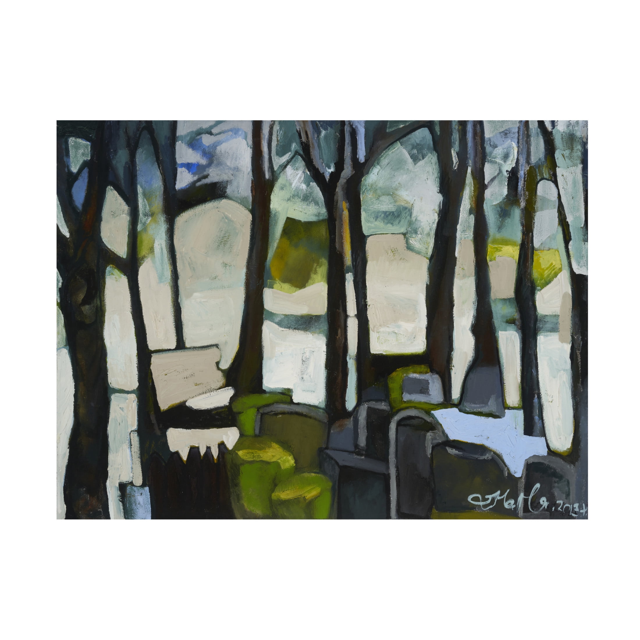 Trademark Fine Art Erin McGee Ferrell A Quiet Place Canvas Wall Art