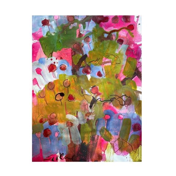 Trademark Fine Art Erin McGee Ferrell  Under the Apple Tree I Canvas Wall Art