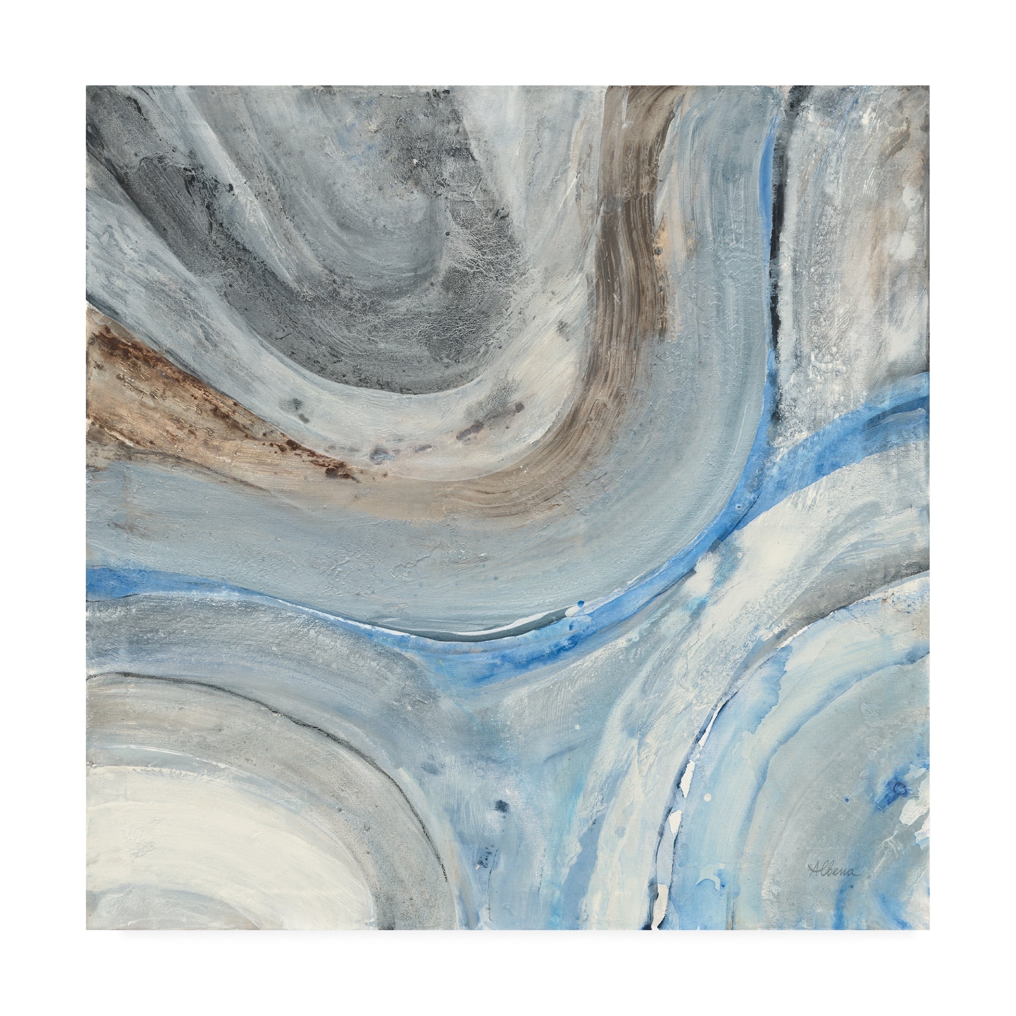 Trademark Fine Art 'Estuary' Canvas Art by Albena Hristova