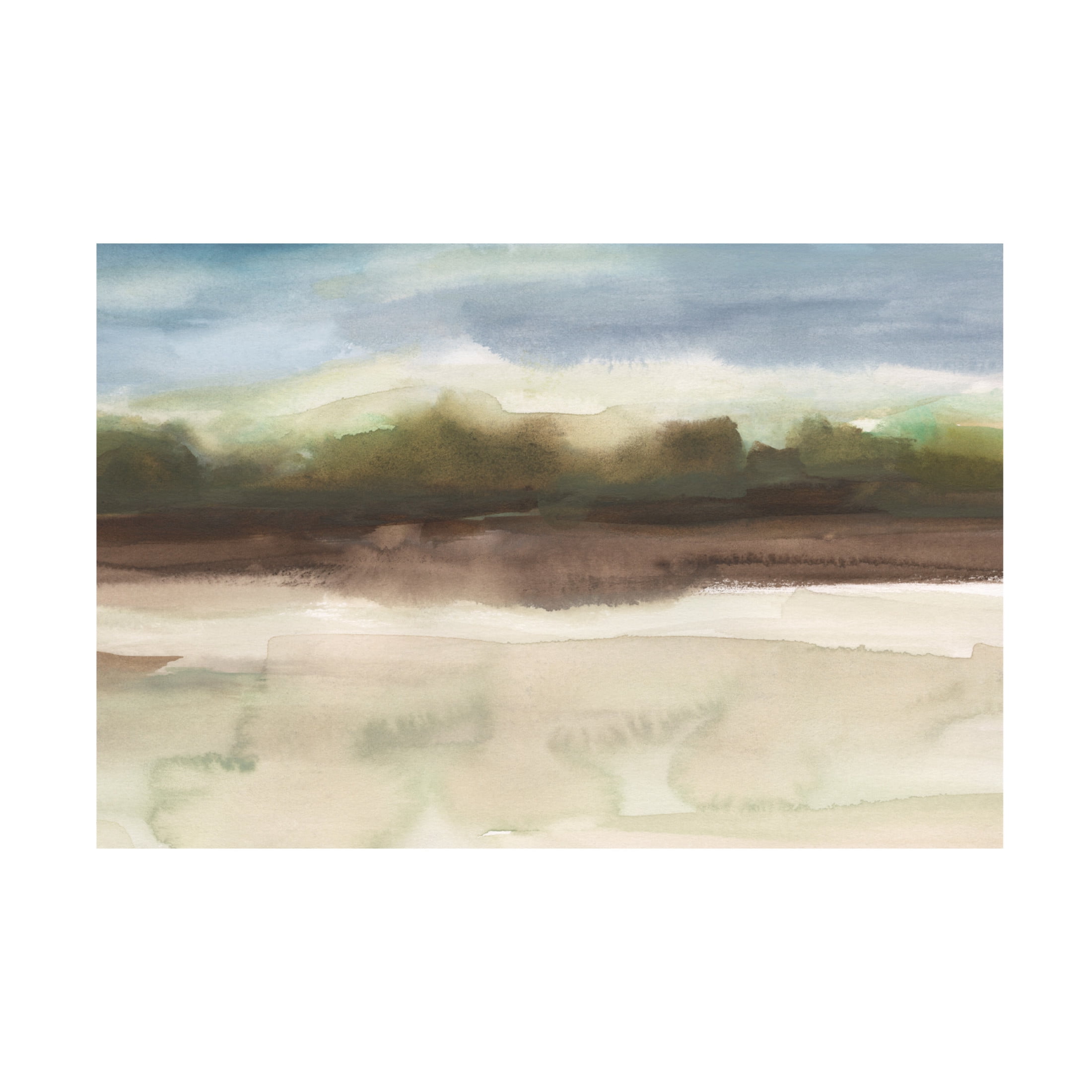 Trademark Fine Art Ethan Harper Blended Treeline II Canvas Wall Art