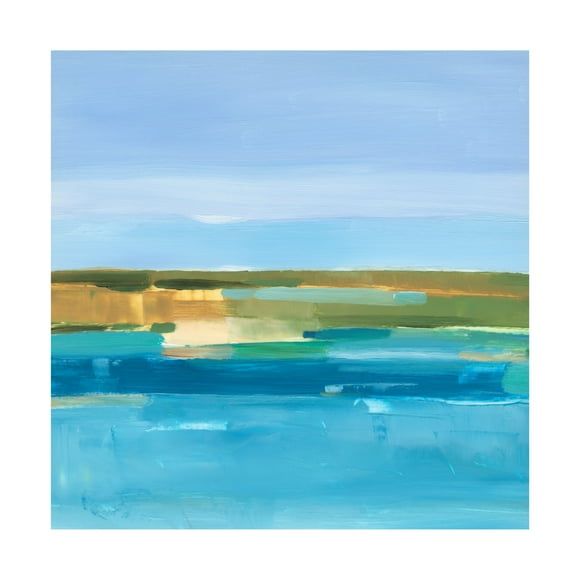 Trademark Fine Art Ethan Harper Crystal Blue Horizon I Canvas Wall Art