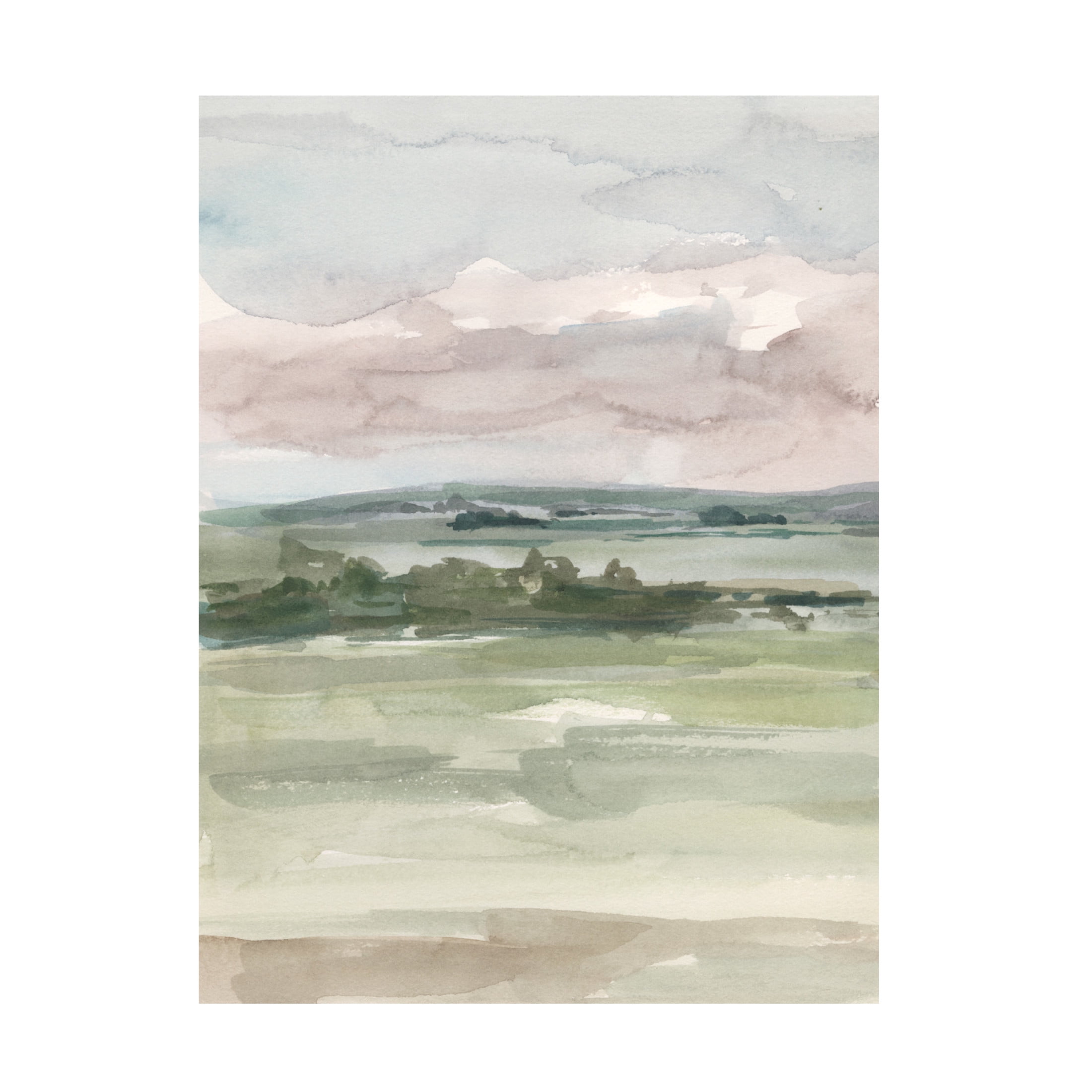 Trademark Fine Art Ethan Harper  Distant Treeline Vista I Canvas Wall Art