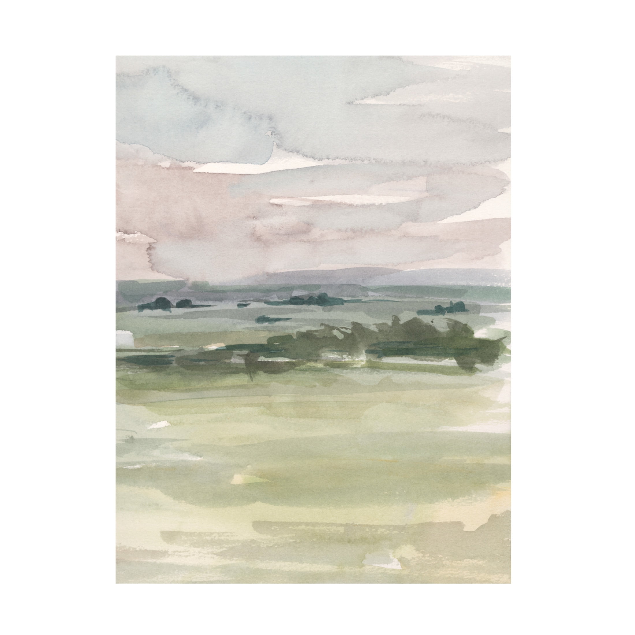 Trademark Fine Art Ethan Harper  Distant Treeline Vista II Canvas Wall Art