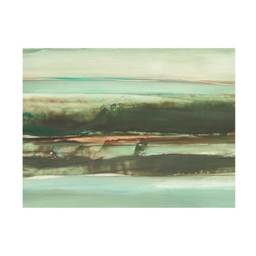 Trademark Fine Art Ethan Harper  Emerald and Rust I Canvas Wall Art