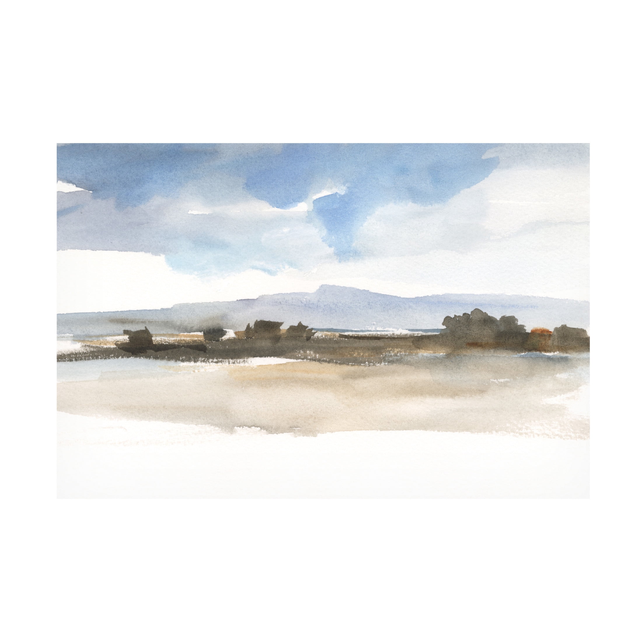 Trademark Fine Art Ethan Harper Foggy Mountain Vista II Canvas Wall Art