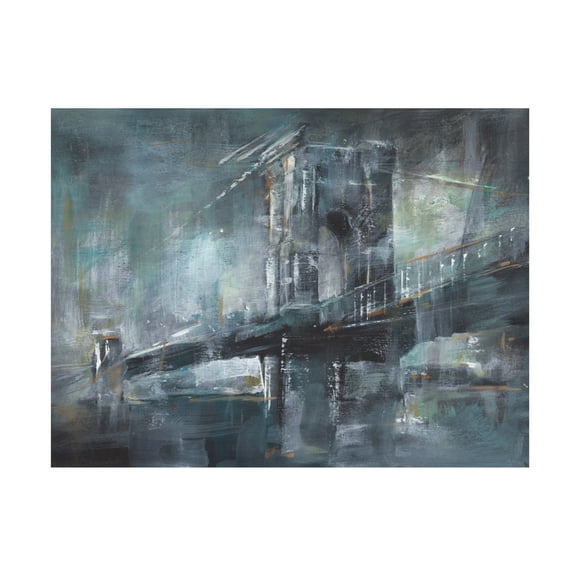 Trademark Fine Art Ethan Harper Illuminated Crossing I Canvas Wall Art