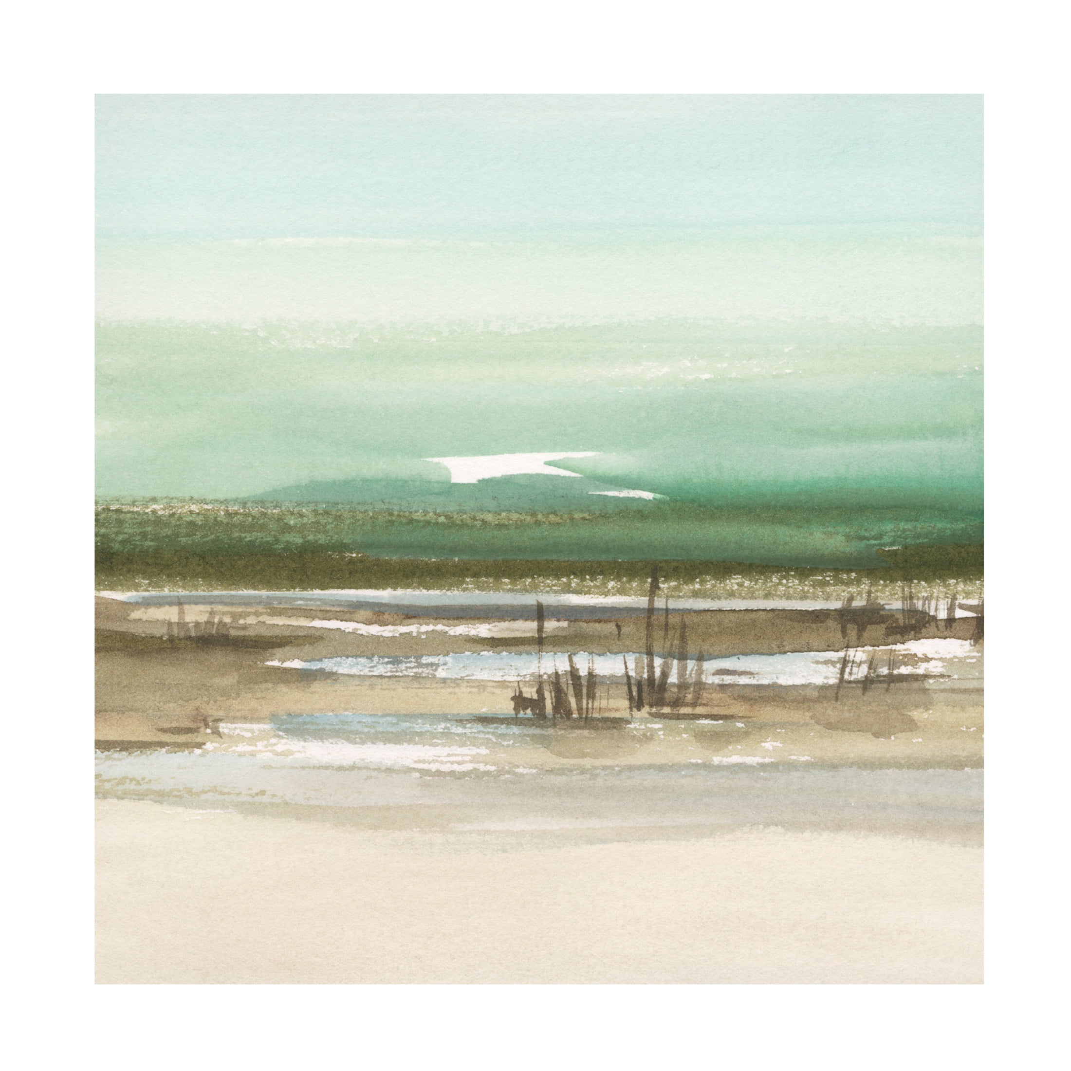 Trademark Fine Art Ethan Harper Sparkling Marsh I Canvas Wall Art