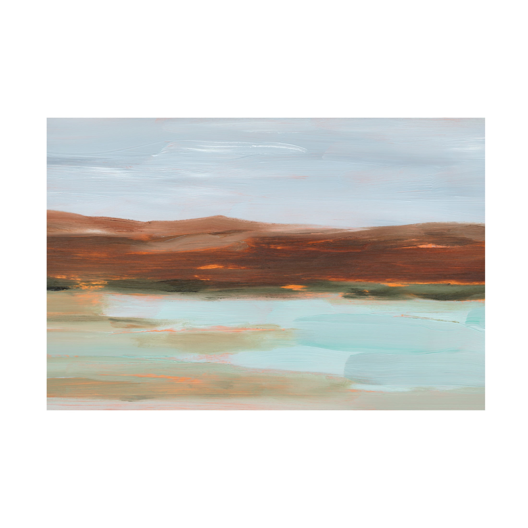 Trademark Fine Art Ethan Harper  Umber Mountain Range I Canvas Wall Art