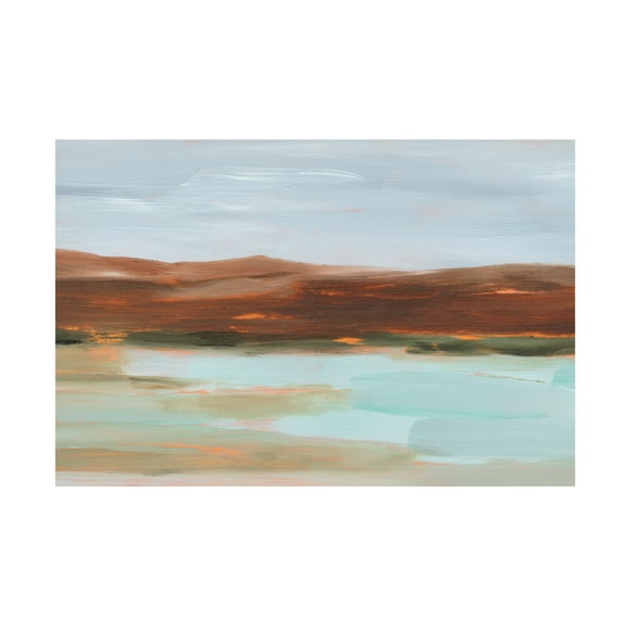 Trademark Fine Art Ethan Harper  Umber Mountain Range I Canvas Wall Art