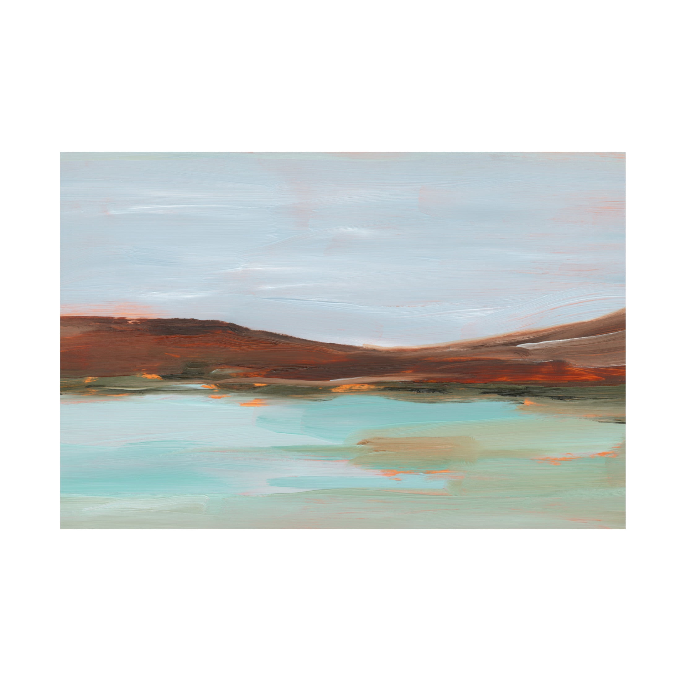 Trademark Fine Art Ethan Harper  Umber Mountain Range II Canvas Wall Art