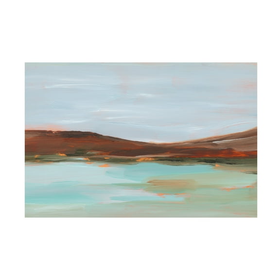 Trademark Fine Art Ethan Harper  Umber Mountain Range II Canvas Wall Art