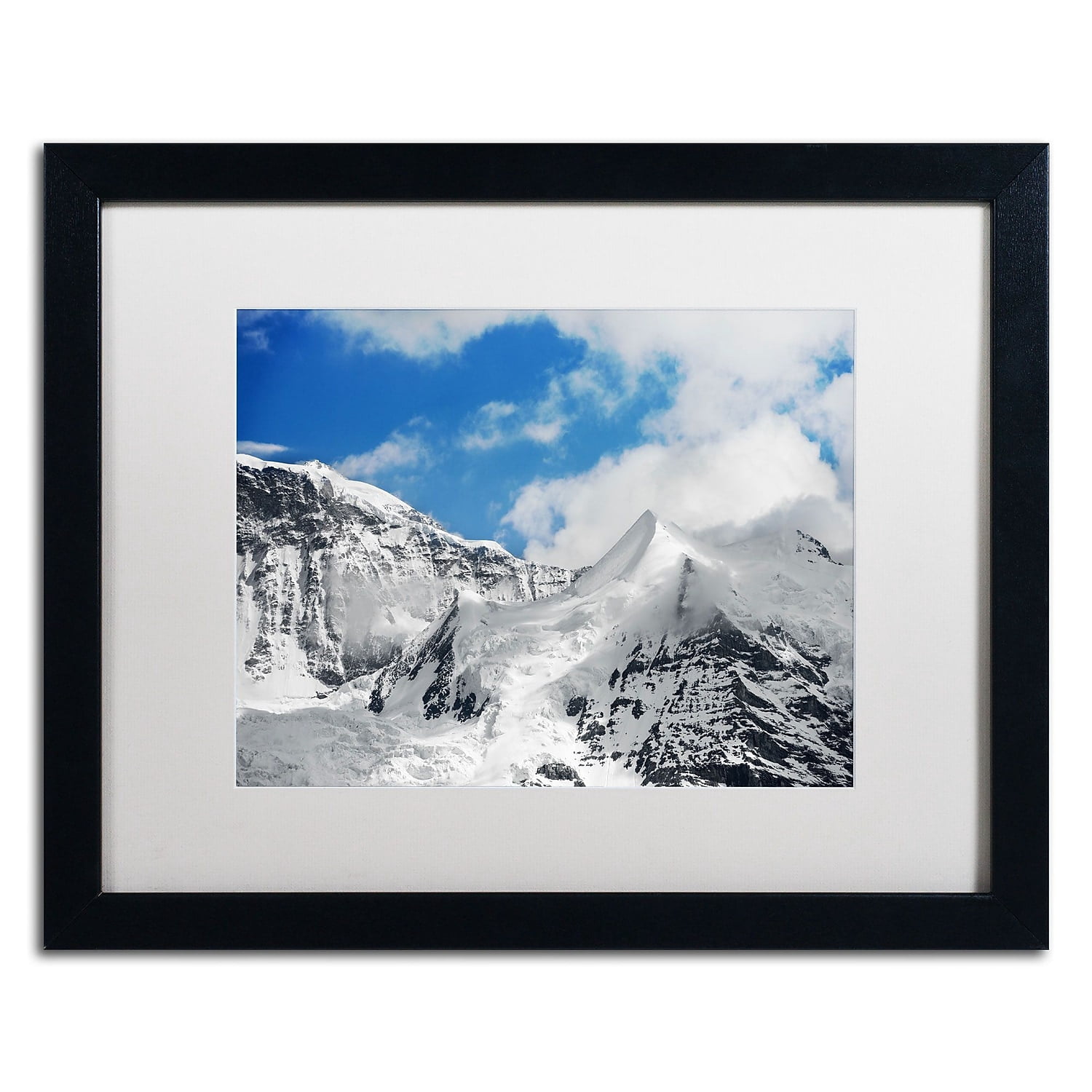 Trademark Fine Art "Ethereal" Canvas Art by Philippe Sainte-Laudy, White Matte, Black Frame