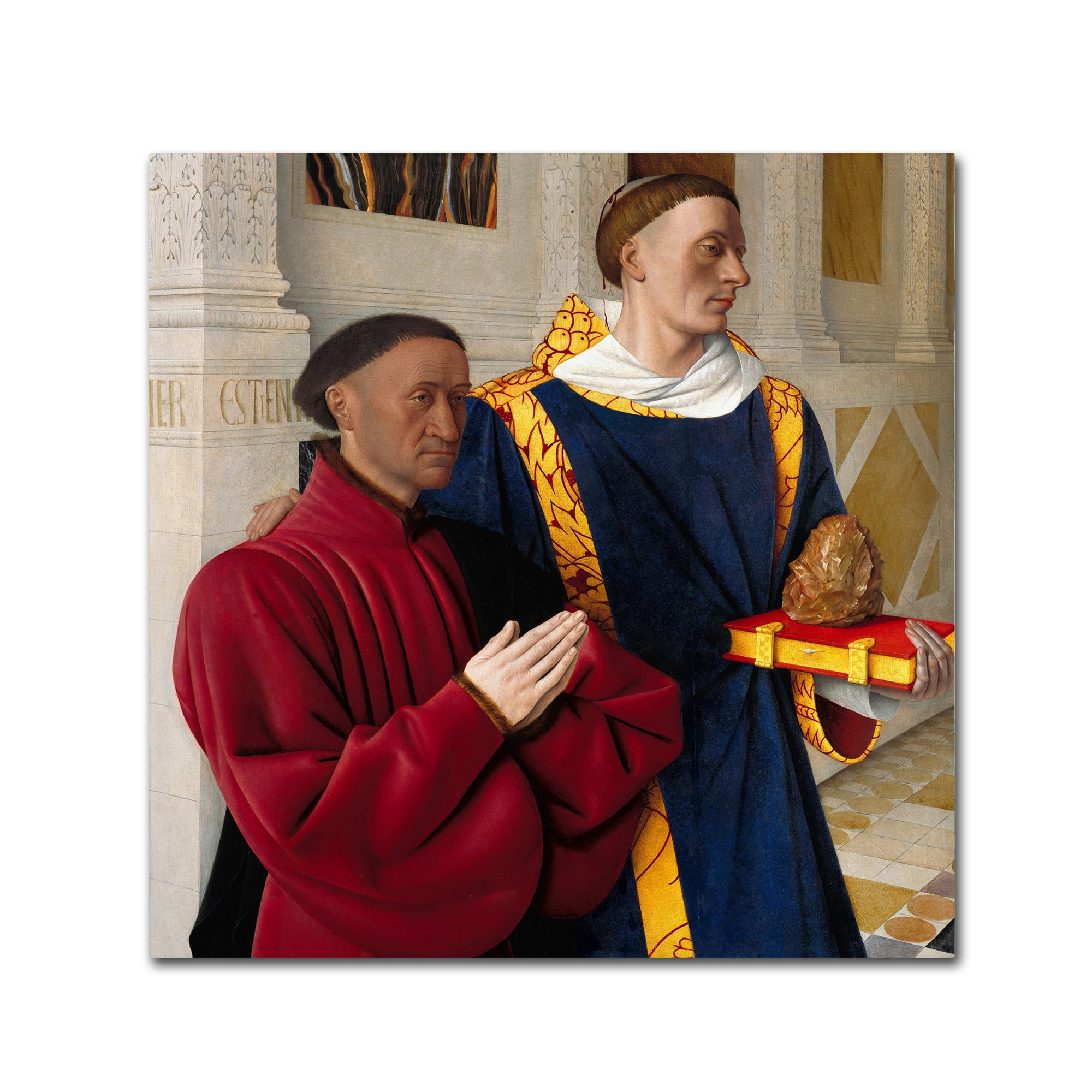 Etienne Chevalier And Saint Stephen