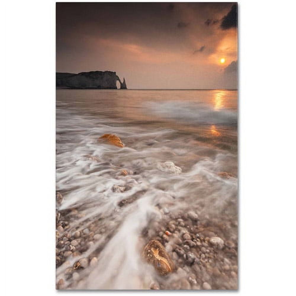 Trademark Fine Art "Etretat" Canvas Art by Mathieu Rivrin