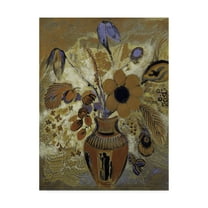 Trademark Fine Art 'Etruscan Vase' Canvas Art by Odilon Redon
