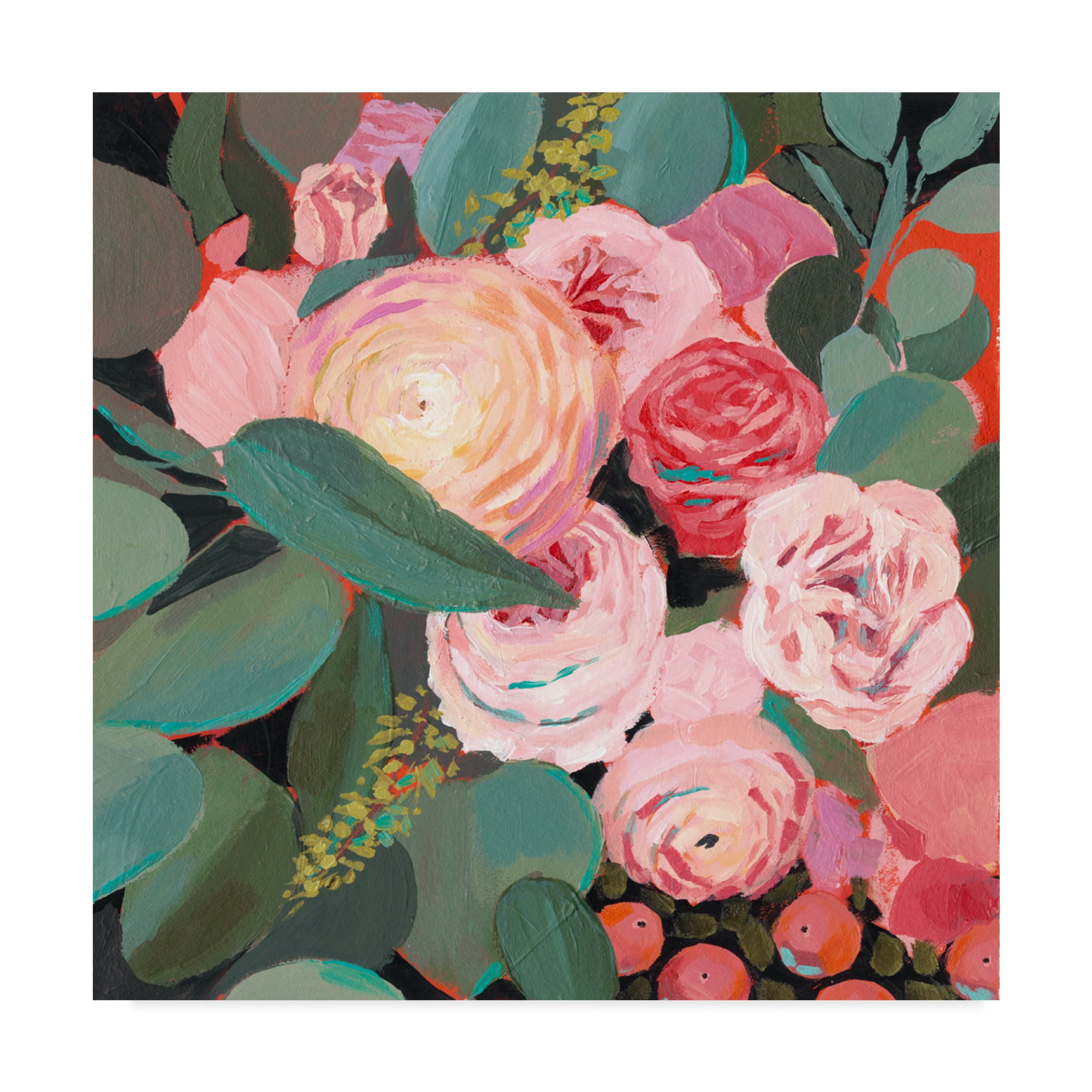 Trademark Fine Art 'Eucalyptus Bouquet II' Canvas Art by Victoria Borges