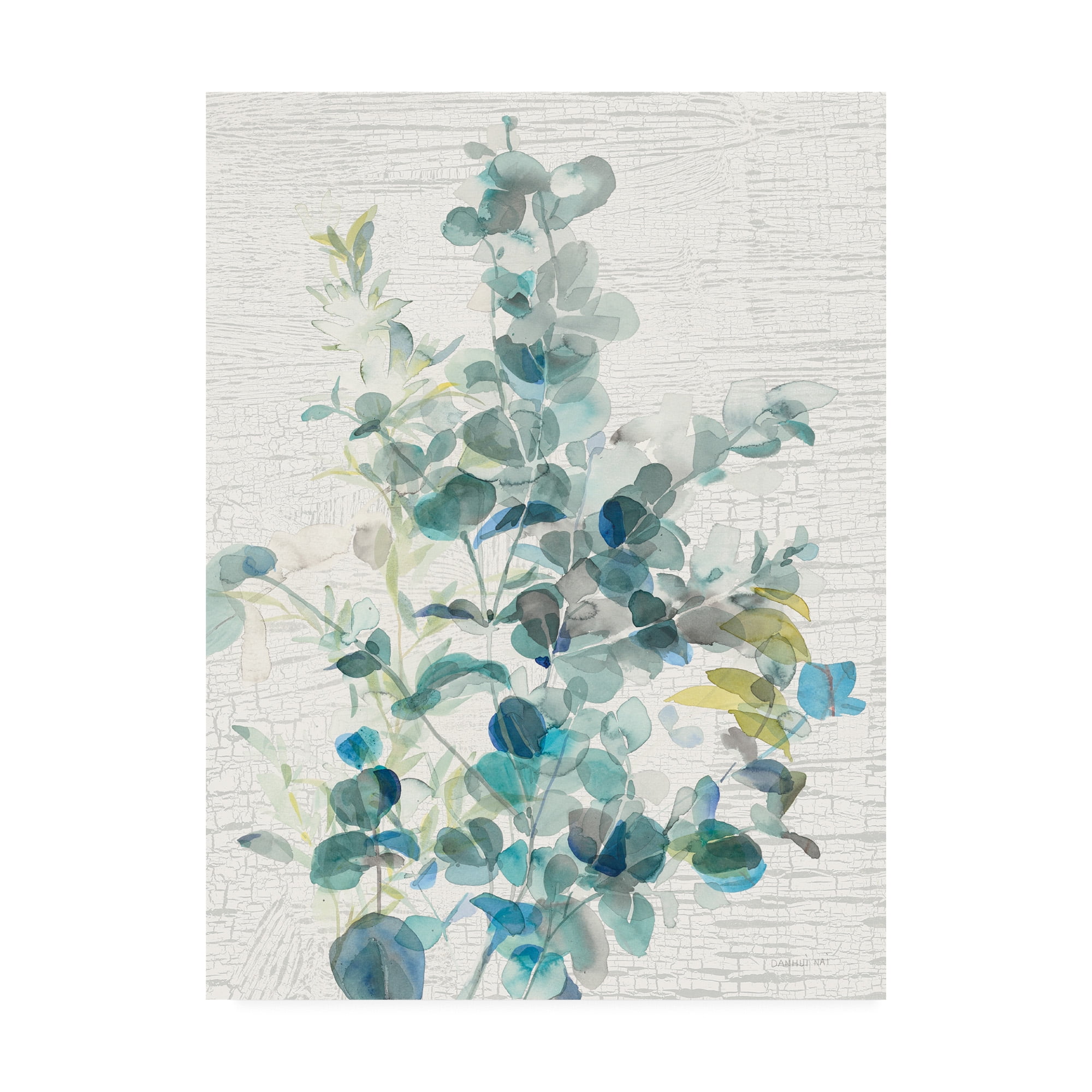 Trademark Fine Art 'Eucalyptus IV Vintage' Canvas Art by Danhui Nai