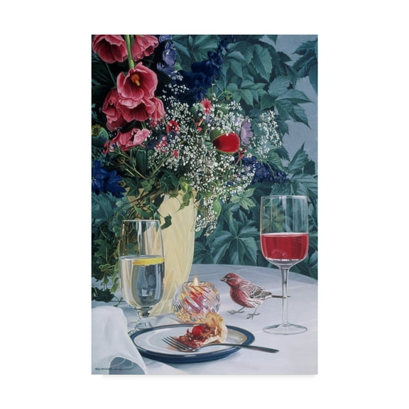 Trademark Fine Art 'Evening Candlelight' Canvas Art by Ron Parker