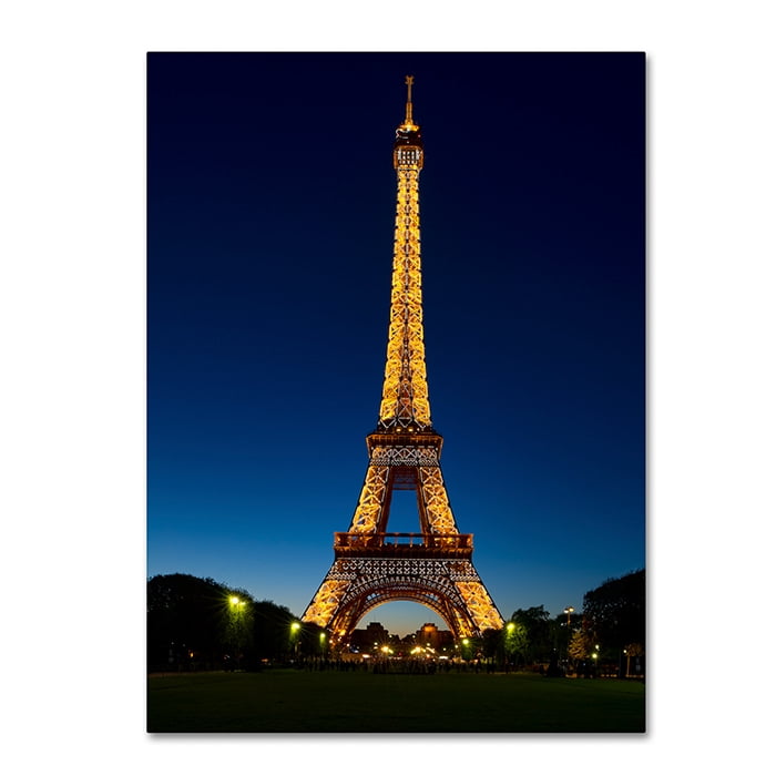 Trademark Fine Art "Evening Light Show" Canvas Art by Michael Blanchette Photography
