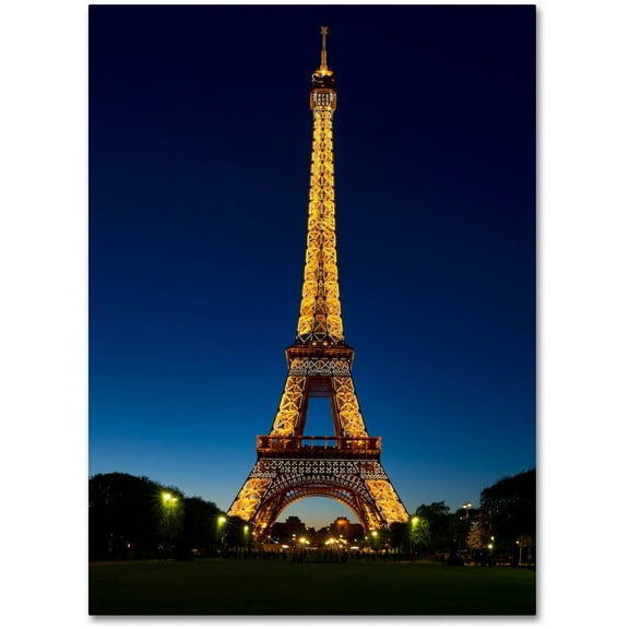 Trademark Fine Art "Evening Light Show" Canvas Art by Michael Blanchette Photography