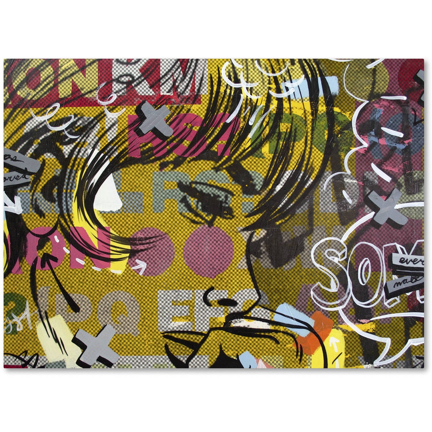 Trademark Fine Art "Every Sometimes" Canvas Art by Dan Monteavaro