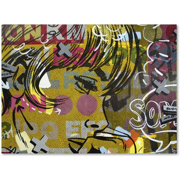 Trademark Fine Art "Every Sometimes" Canvas Art by Dan Monteavaro