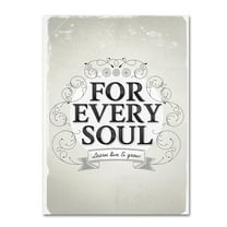 Trademark Fine Art "Every Soul" Canvas Art by Kavan & Co