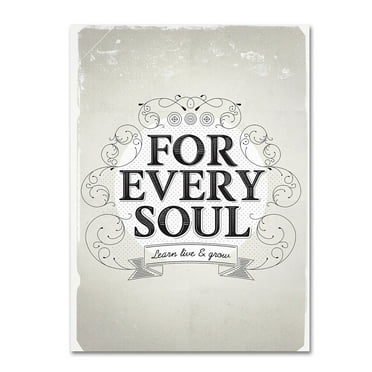 Trademark Fine Art "Every Soul" Canvas Art by Kavan & Co