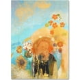 thumbnail image 1 of Trademark Fine Art "Evocation of Roussel 1912" Canvas Art by Odilon Redon, 1 of 3