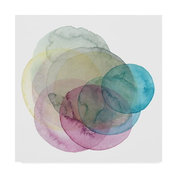 Trademark Fine Art 'Evolving Planets II' Canvas Art by Grace Popp