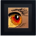 thumbnail image 1 of Trademark Fine Art "Eye 1" Canvas Art by Roderick Stevens, Black Matte, Black Frame, 1 of 5