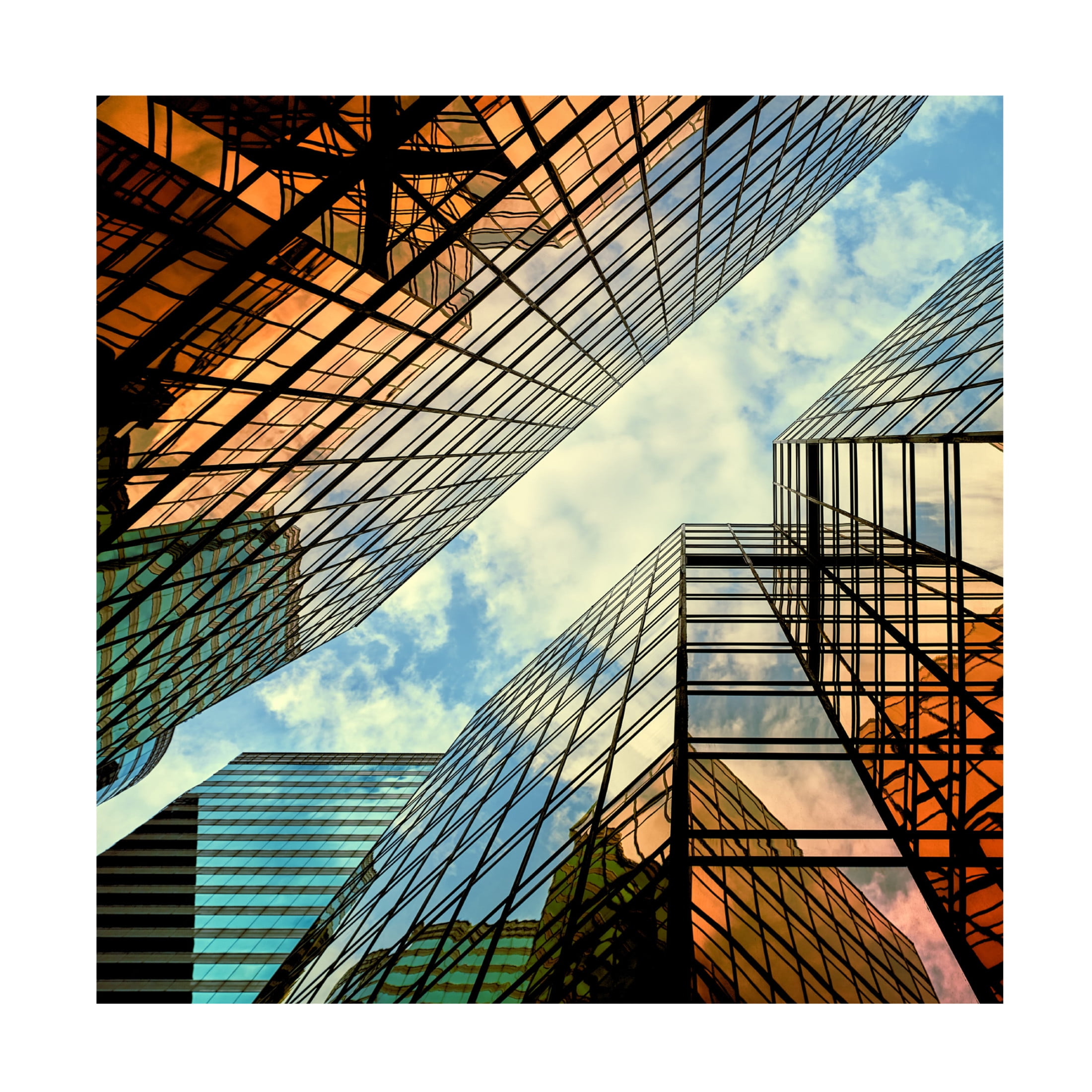 Trademark Fine Art Fabrizio Massetti Colorful Mirrors. Canvas Wall Art