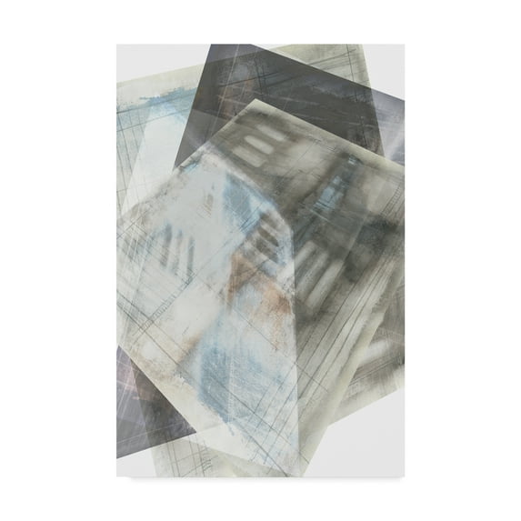 Trademark Fine Art 'Faceted Illusion III' Canvas Art by Jennifer Goldberger