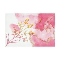 Trademark Fine Art Fadil Roze Bifrac Canvas Wall Art