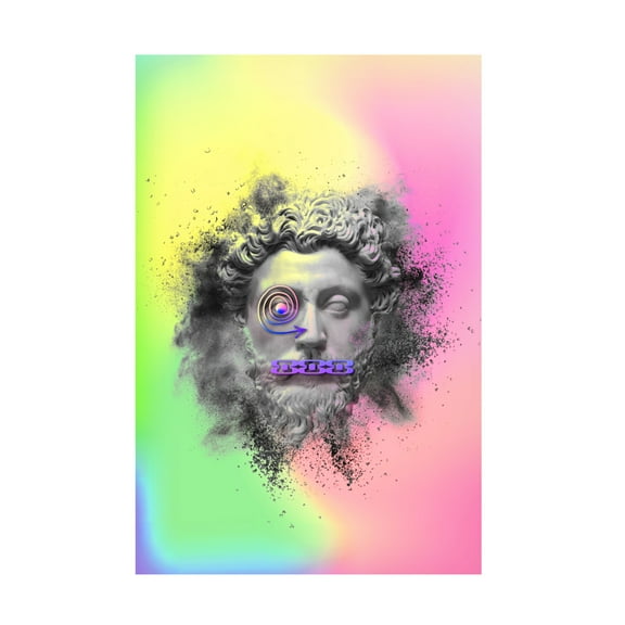 Trademark Fine Art Fadil Roze Felios Canvas Wall Art