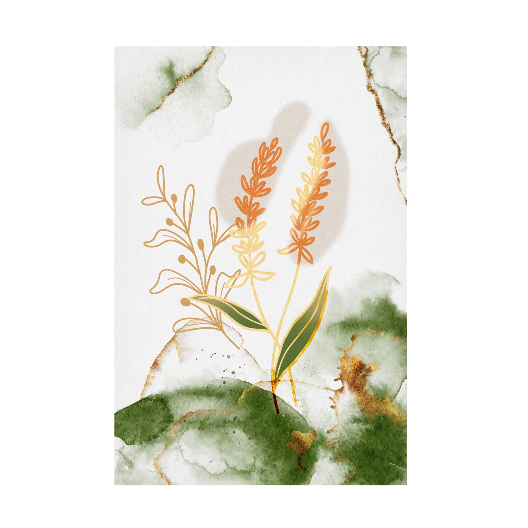 Trademark Fine Art Fadil Roze  Kuin Canvas Wall Art