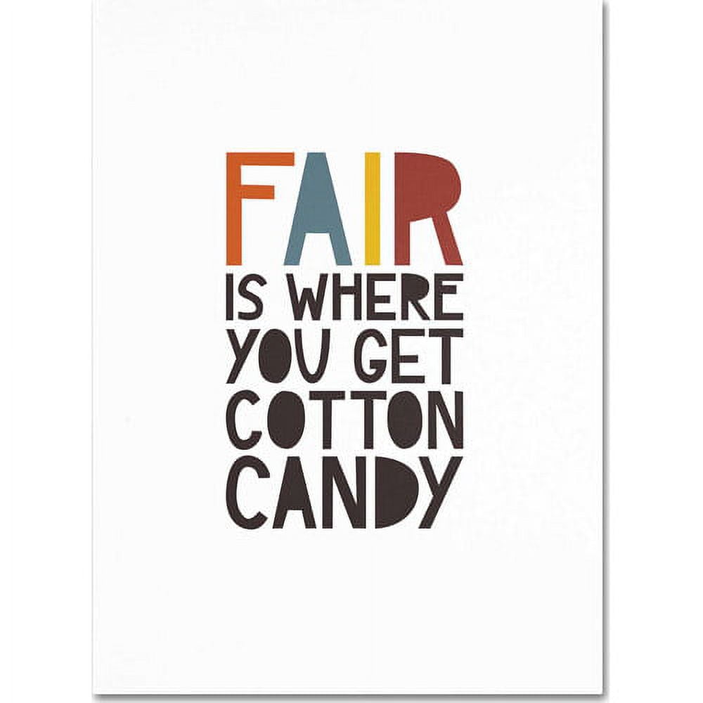 Trademark Fine Art "Fair IV" Canvas Art by Megan Romo