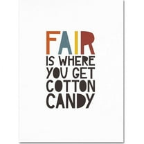 Trademark Fine Art "Fair IV" Canvas Art by Megan Romo