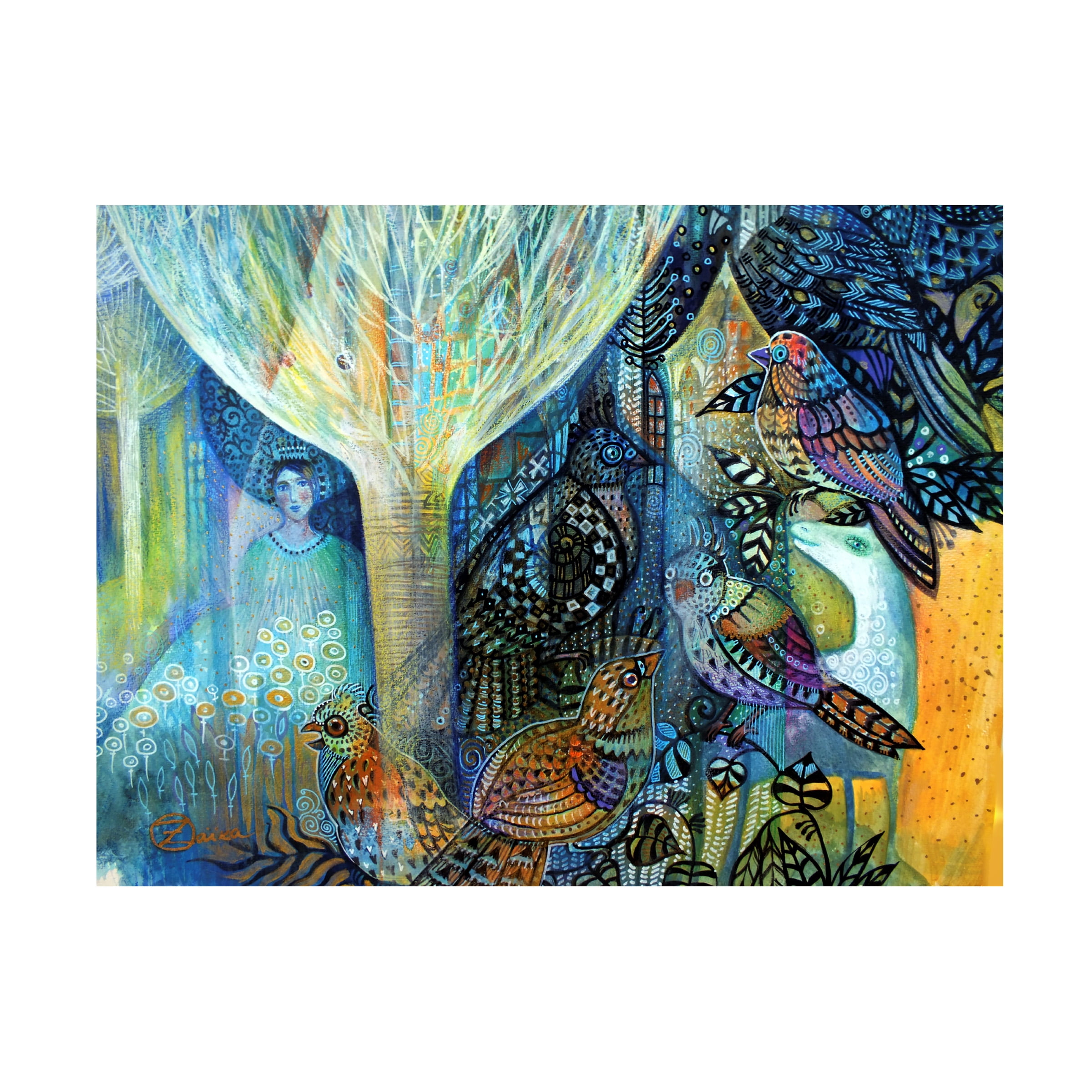 Trademark Fine Art 'Fairy' Canvas Art by Oxana Ziaka