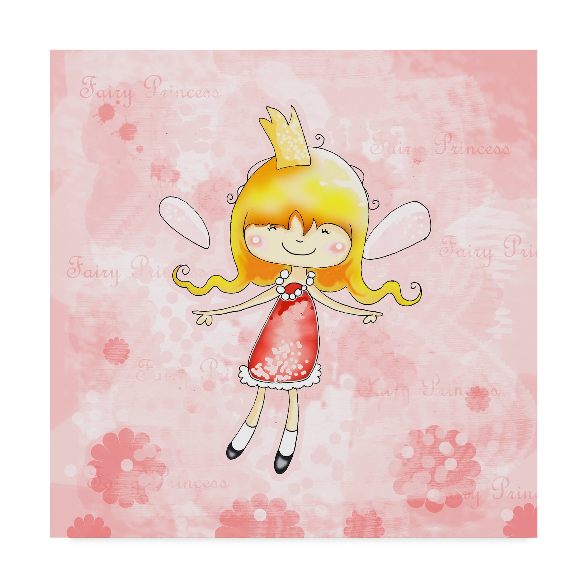 Trademark Fine Art 'Fairy Princess' Canvas Art by Valarie Wade