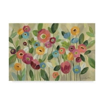 Trademark Fine Art 'Fairy Tale Flowers V' Canvas Art by Silvia Vassileva