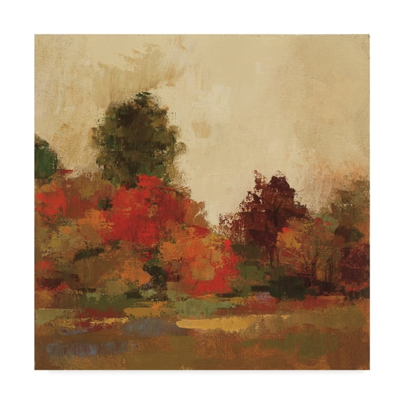 Trademark Fine Art 'Fall Forest III' Canvas Art by Silvia Vassileva