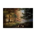 thumbnail image 1 of Trademark Fine Art 'Fall In The Pines' Canvas Art by Bill Makinson, 1 of 3
